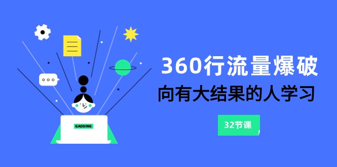 360行-流量爆破，向有大结果的人学习（6节课）-旺铺专家