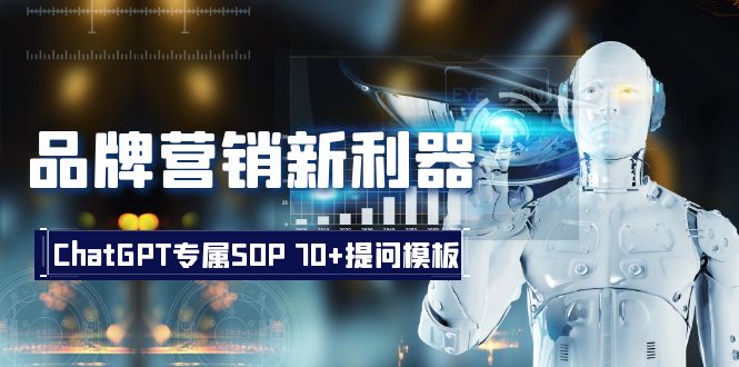 品牌营销新利器：ChatGPT专属SOP，70+提问模板-旺铺专家
