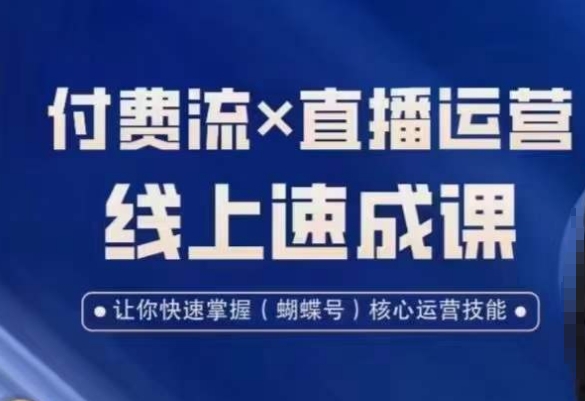 视频号付费流实操课程，付费流✖️直播运营速成课，让你快速掌握视频号核心运营技能-旺铺专家