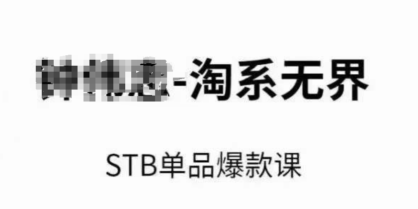 淘系无界STB单品爆款课（2024），付费带动免费的核心逻辑，万相台无界关键词推广/精准人群的核心-旺铺专家