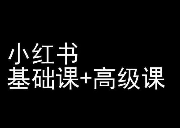 小红书基础课+高级课-小红书运营教程-旺铺专家
