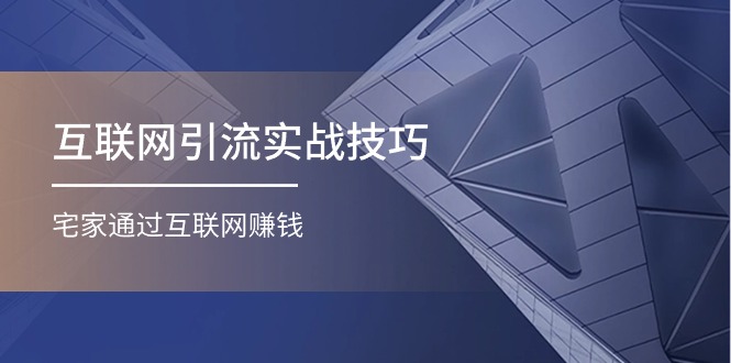 互联网引流实操技巧(适合微商，吸引宝妈)，宅家通过互联网赚钱（17节）-旺铺专家