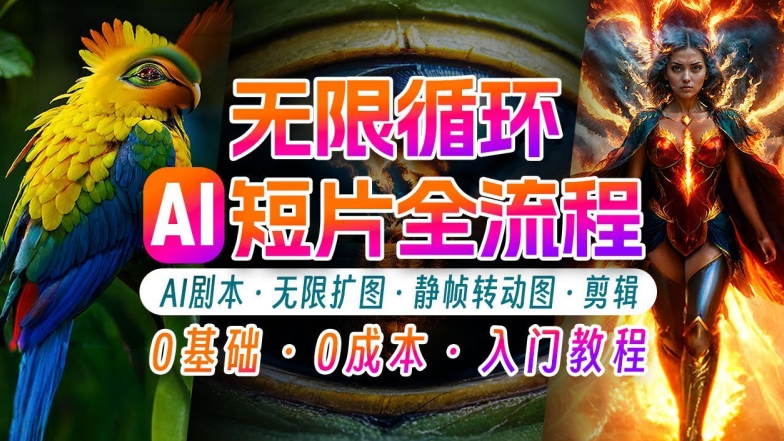 AI剪辑无限循环画面：新手轻松月入上万的秘技-旺铺专家