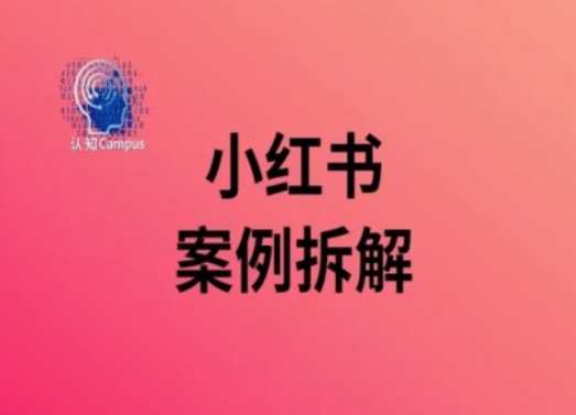 小红书案例拆解，深度解读小红书40万粉-旺铺专家