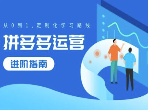 拼多多运营进阶指南，从0到1定制化学习路线-旺铺专家