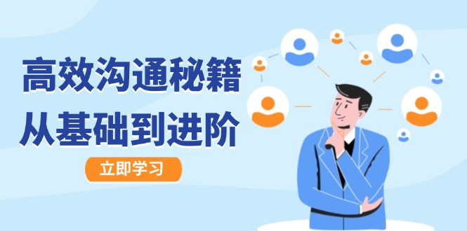 高效沟通秘籍：成长有方向，从基础到进阶，图文音频一应俱全-旺铺专家