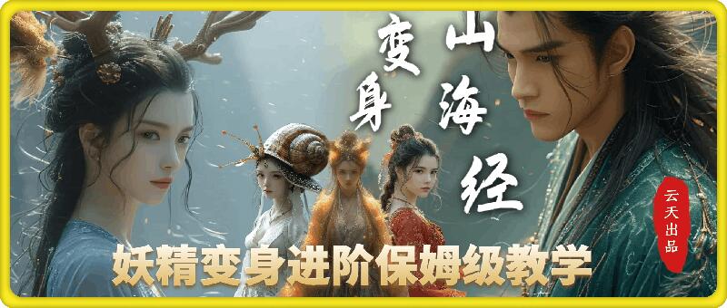 云天AI山海经变身视频教程，妖精变身进阶保姆级教学-旺铺专家