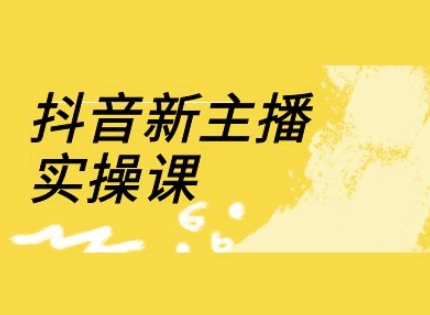 抖音新主播实操课，直播间流量运营线上实操课(18节)-旺铺专家